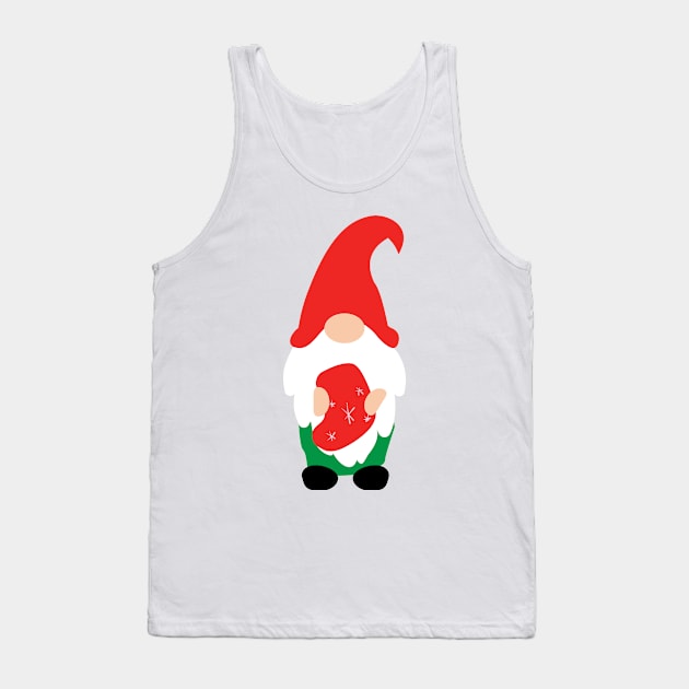 Alexander the holiday gnome Tank Top by peggieprints